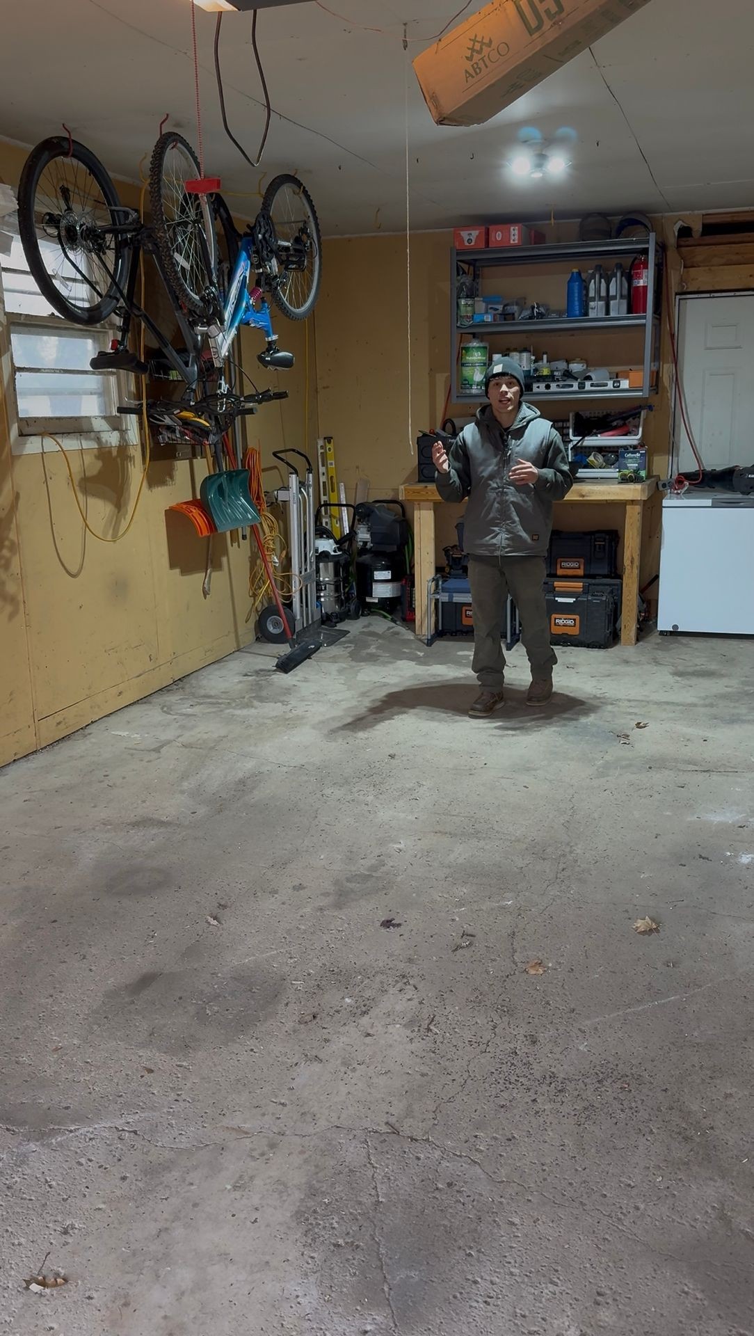 Garage clean-out & organizing 